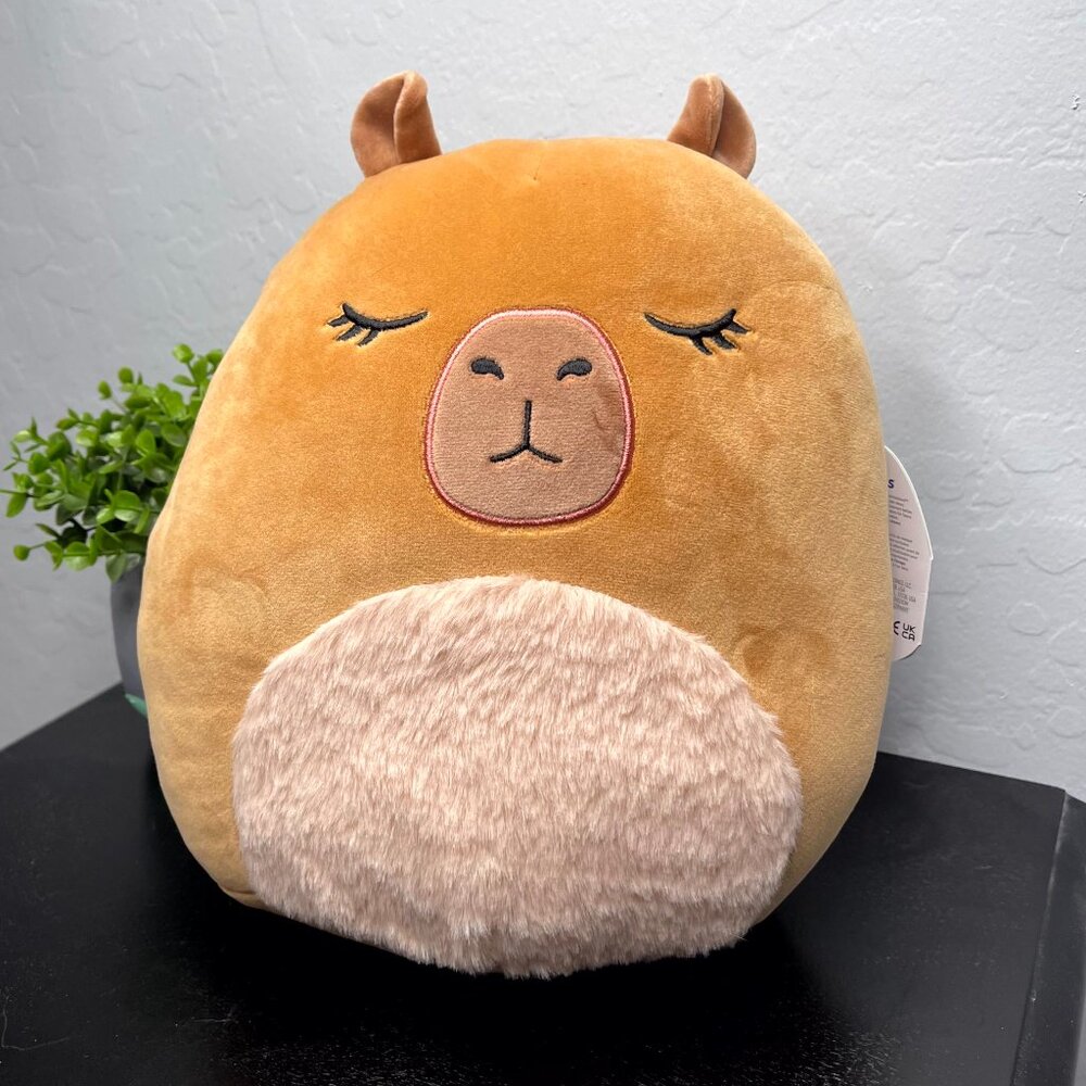 *SOLD* Squishmallow 12" "LIJJIAN" Capybara NWT